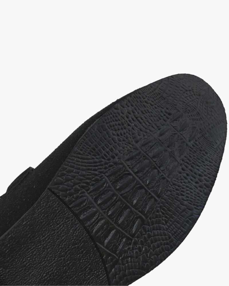 Luxury suede slippers