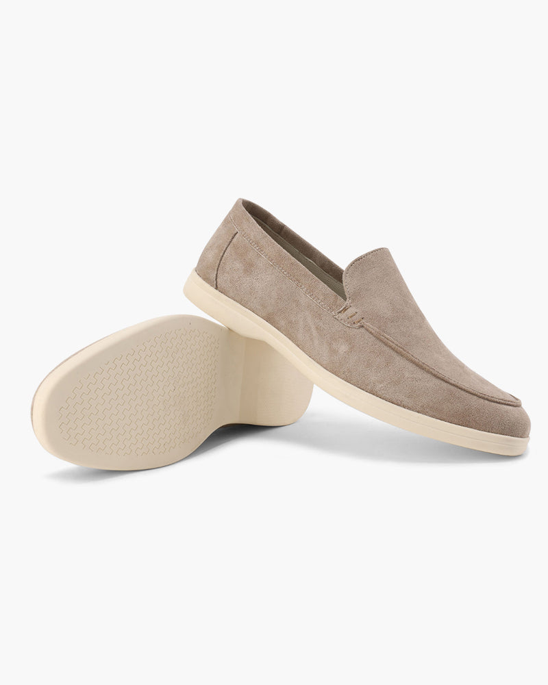 Suede slippers