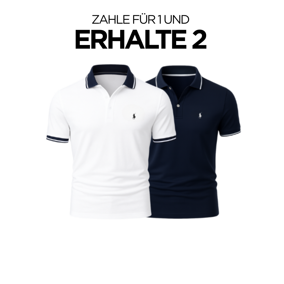 (BUY 1, GET 2) - Premiere Polo Shirt Kit – Professional Line by R&amp;L (2-Pack)