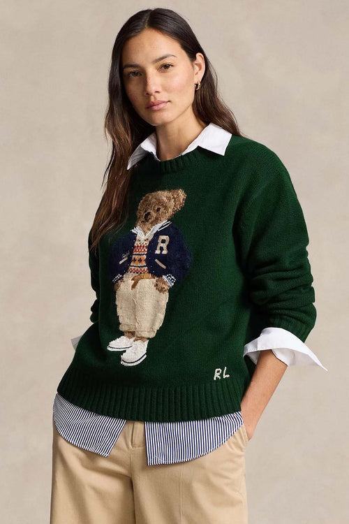 Sweater R&amp;L | Polo Bear Green 