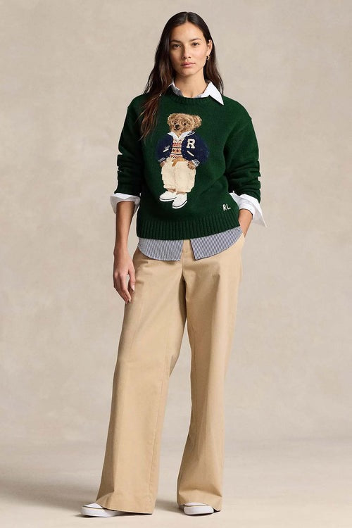 Sweater R&amp;L | Polo Bear Green 