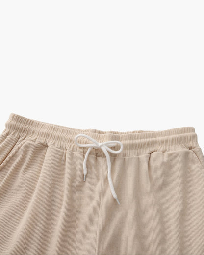 The Riviera velvet corduroy set