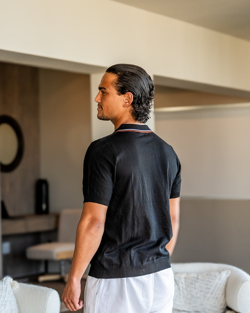 Ashford knitted polo