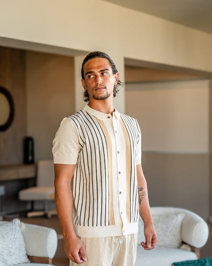 The Monte Carlo knitted polo