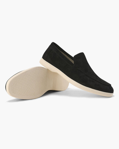 Suede slippers