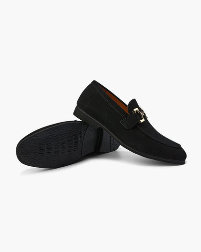 Luxury suede slippers
