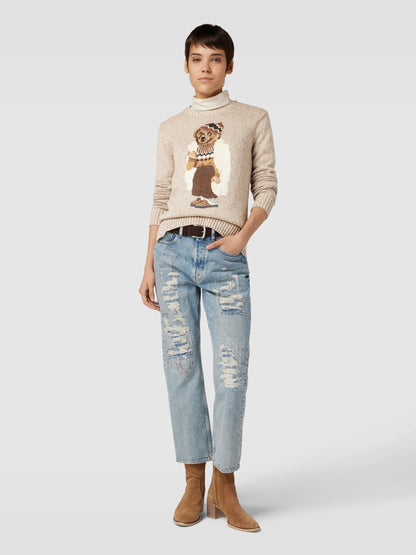 Sweater R&amp;L | Bear White Coat