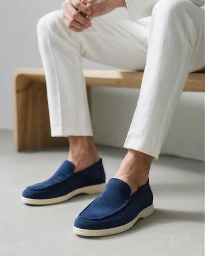 Suede slippers