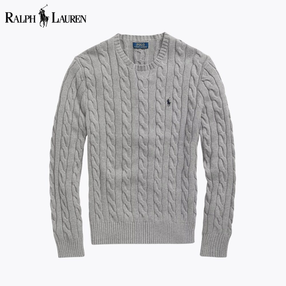 RL Cable-Knit Cotton Jumper