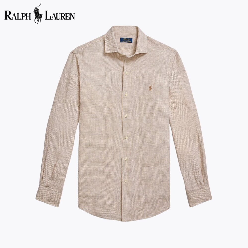 RL Custom Fit Linen Shirt