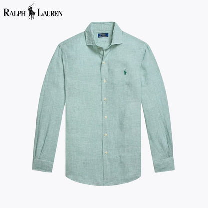 RL Custom Fit Linen Shirt
