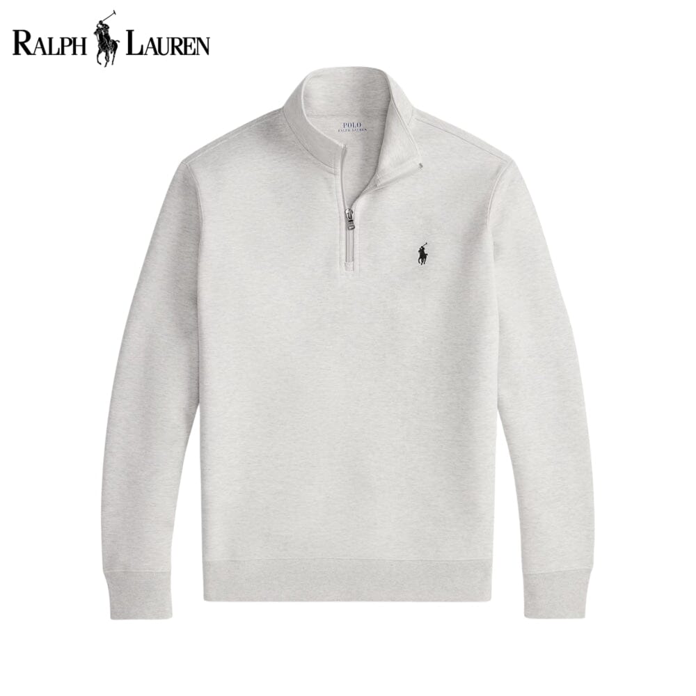 RL Double-Knit Mockneck Pullover