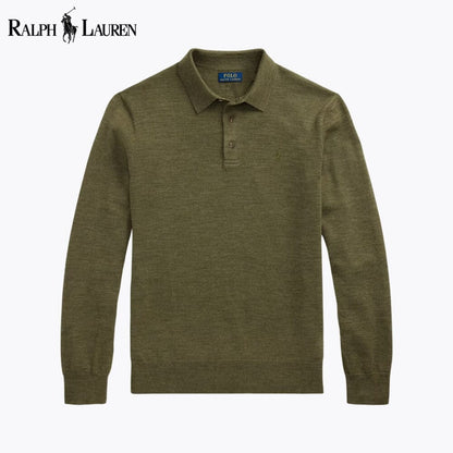 RL Wool Polo-Collar Jumper