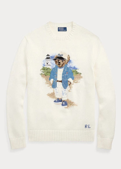 Sweater R&amp;L | Blue Polo Bear 