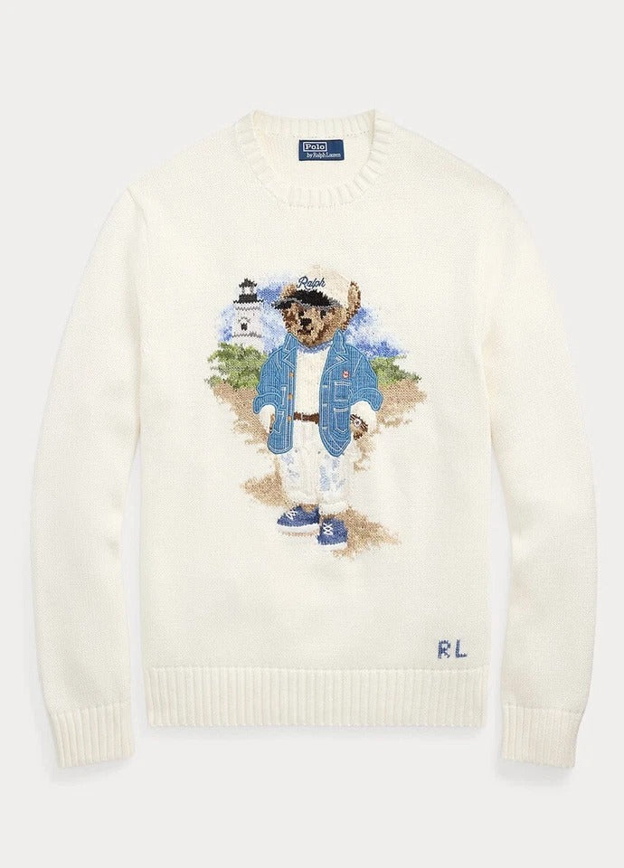 Sweater R&amp;L | Blue Polo Bear 