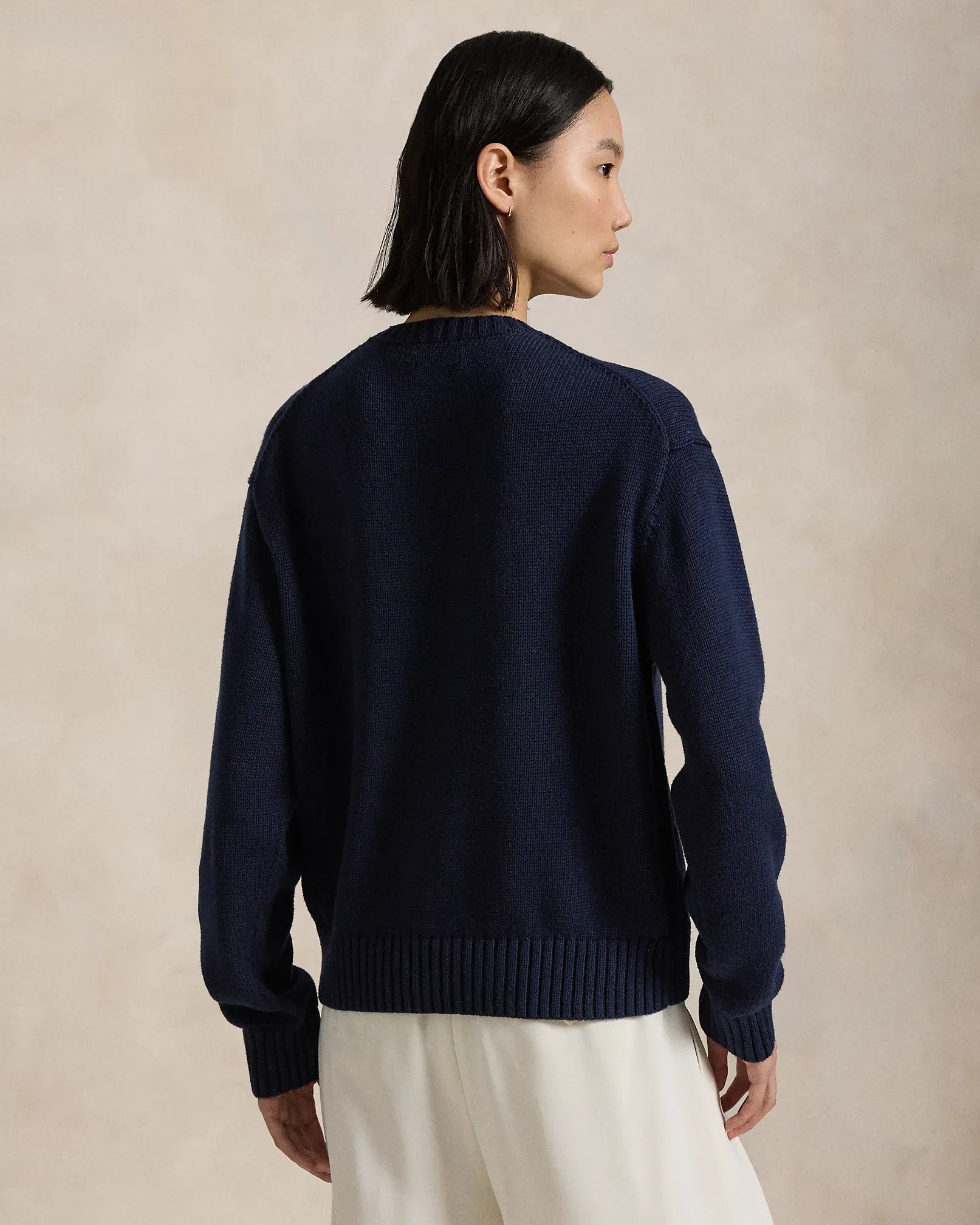 Sweater R&amp;L | Navy Blue Polo Bear 